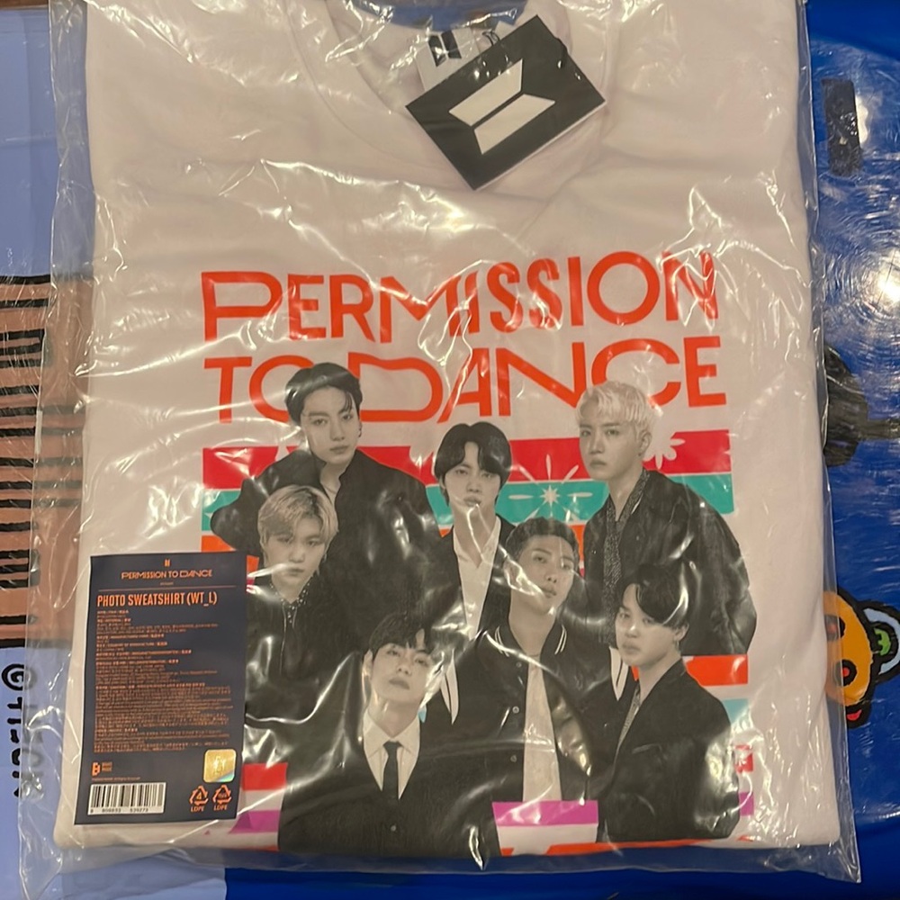 BTS Official Permission To Dance Sweatshirt
